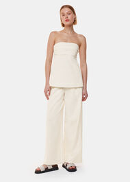 Lula Linen Blend Bandeau Top